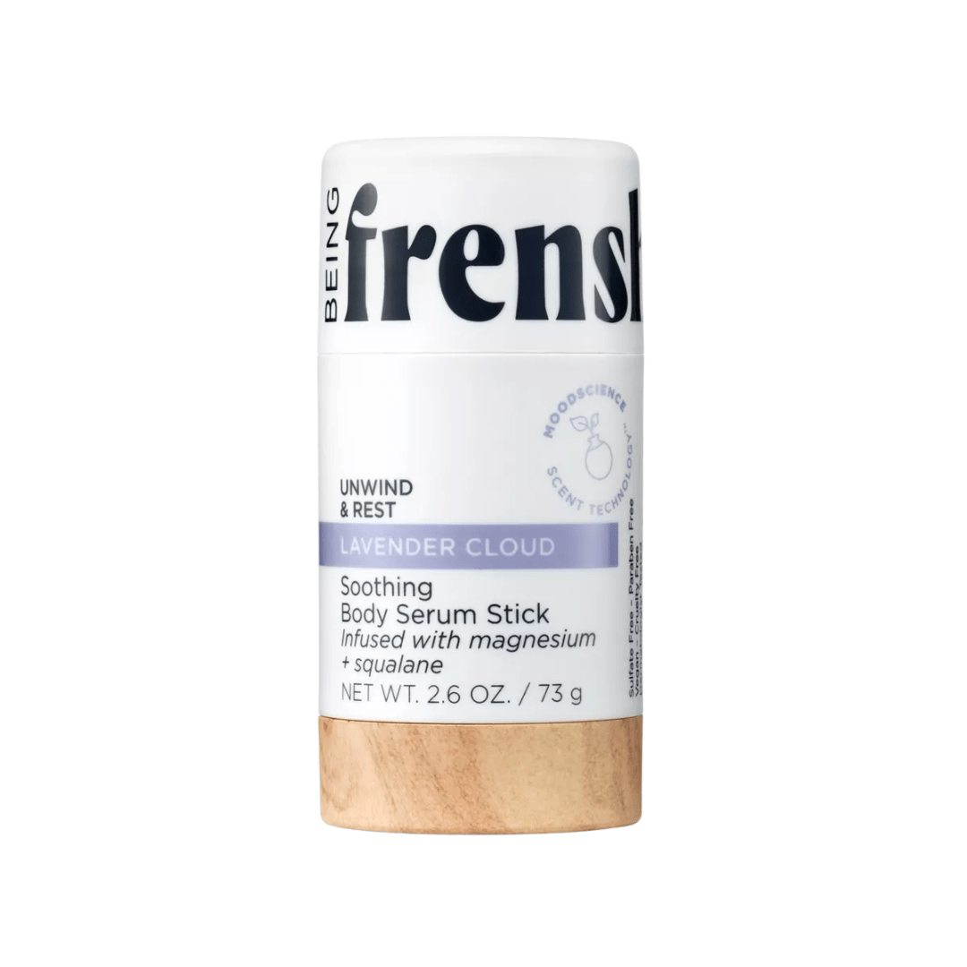 Being Frenshe Soothing and Hydrating Body Serum Stick with Magnesium – Lavender Cloud – 2.6oz