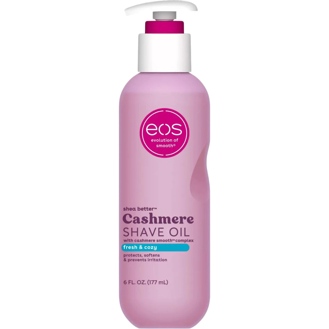 Eos Cashmere Bikini Shave Oil Serum – Fresh and Cozy, 6 fl oz