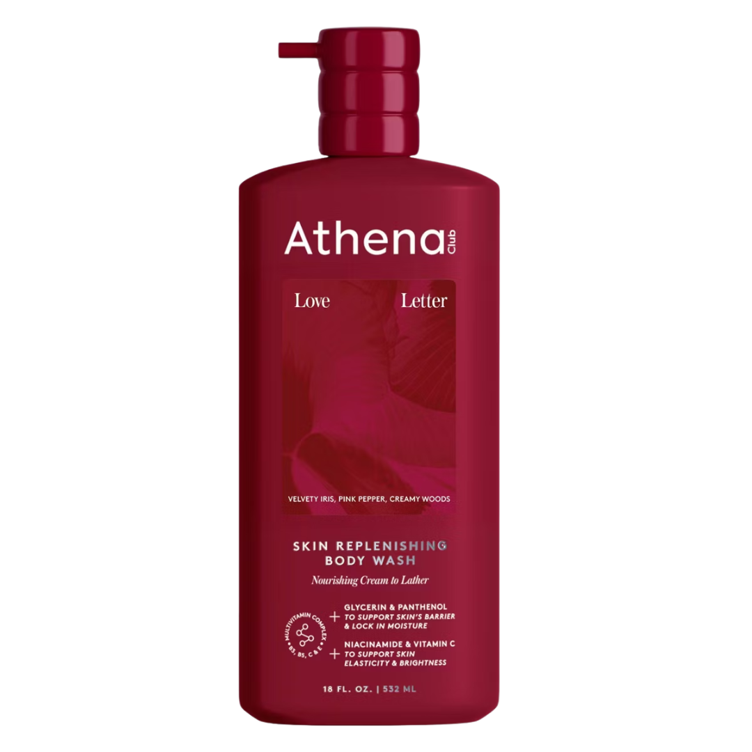 Athena Club Skin Replenishing Body Wash Love Letter, 18 fl oz