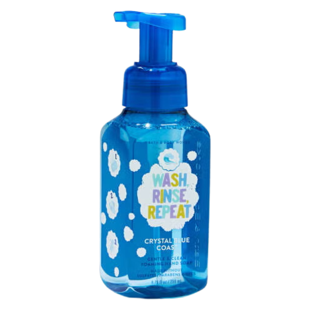 Bath & Body Works Crystal Blue Coast Gentle & Clean Foaming Hand Soap, 8.75 fl oz