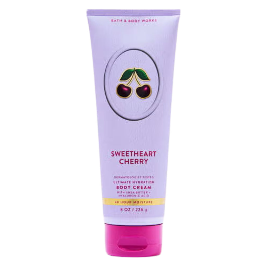 Bath & Body Works Sweetheart Cherry Ultimate Hydration Body Cream, 8oz
