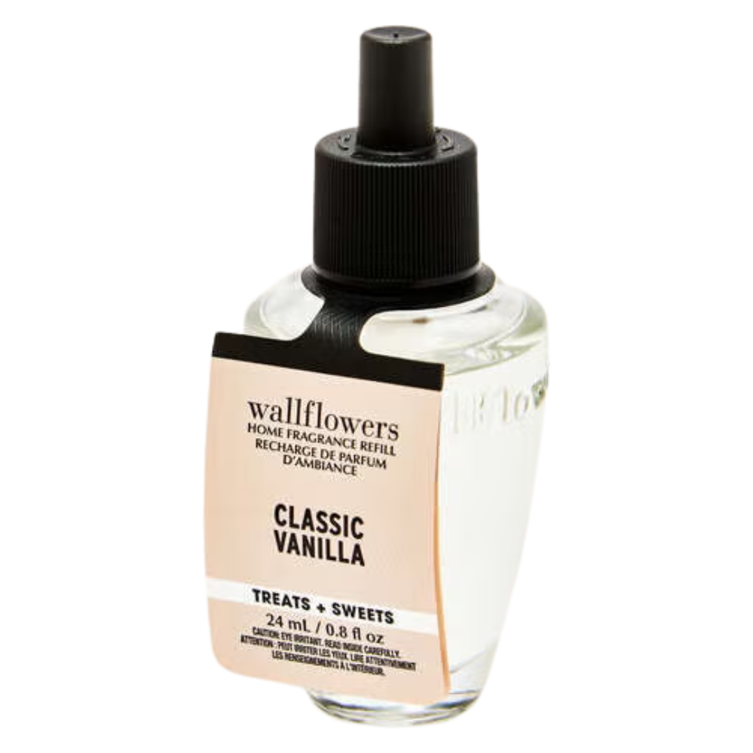 Bath & Body Works Classic Vanilla Wallflowers Fragrance Refill, 24 ml