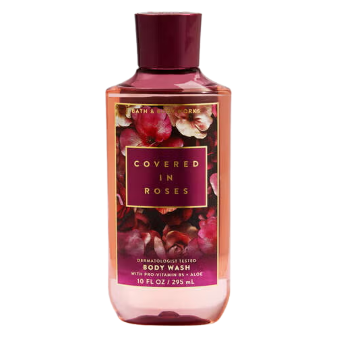Bath & Body Works Covered In Roses Body Wash, 10 oz