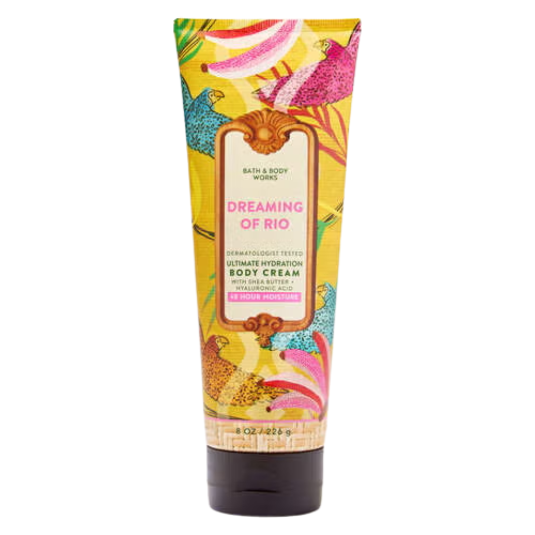 Bath & Body Works Dreaming Of Rio Ultimate Hydration Body Cream, 8 oz