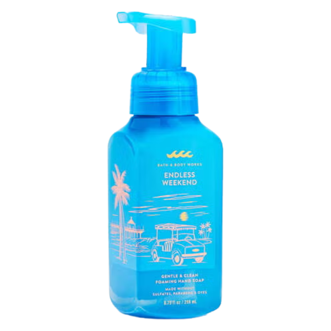 Bath & Body Works Endless Weekend Gentle & Clean Foaming Hand Soap, 8.75 fl oz