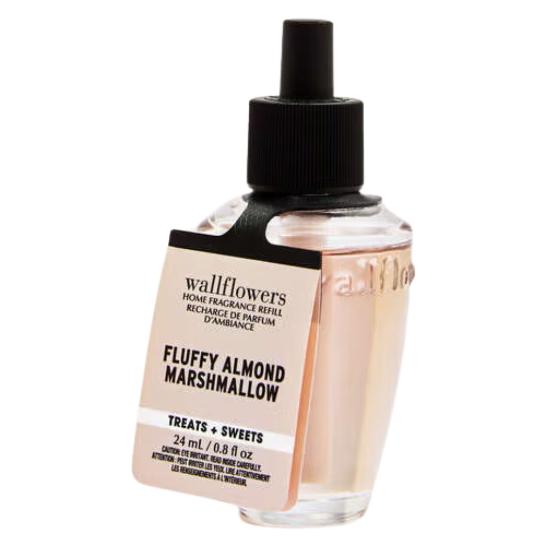 Bath & Body Works Fluffy Almond Marshmallow Wallflowers Fragrance Refill