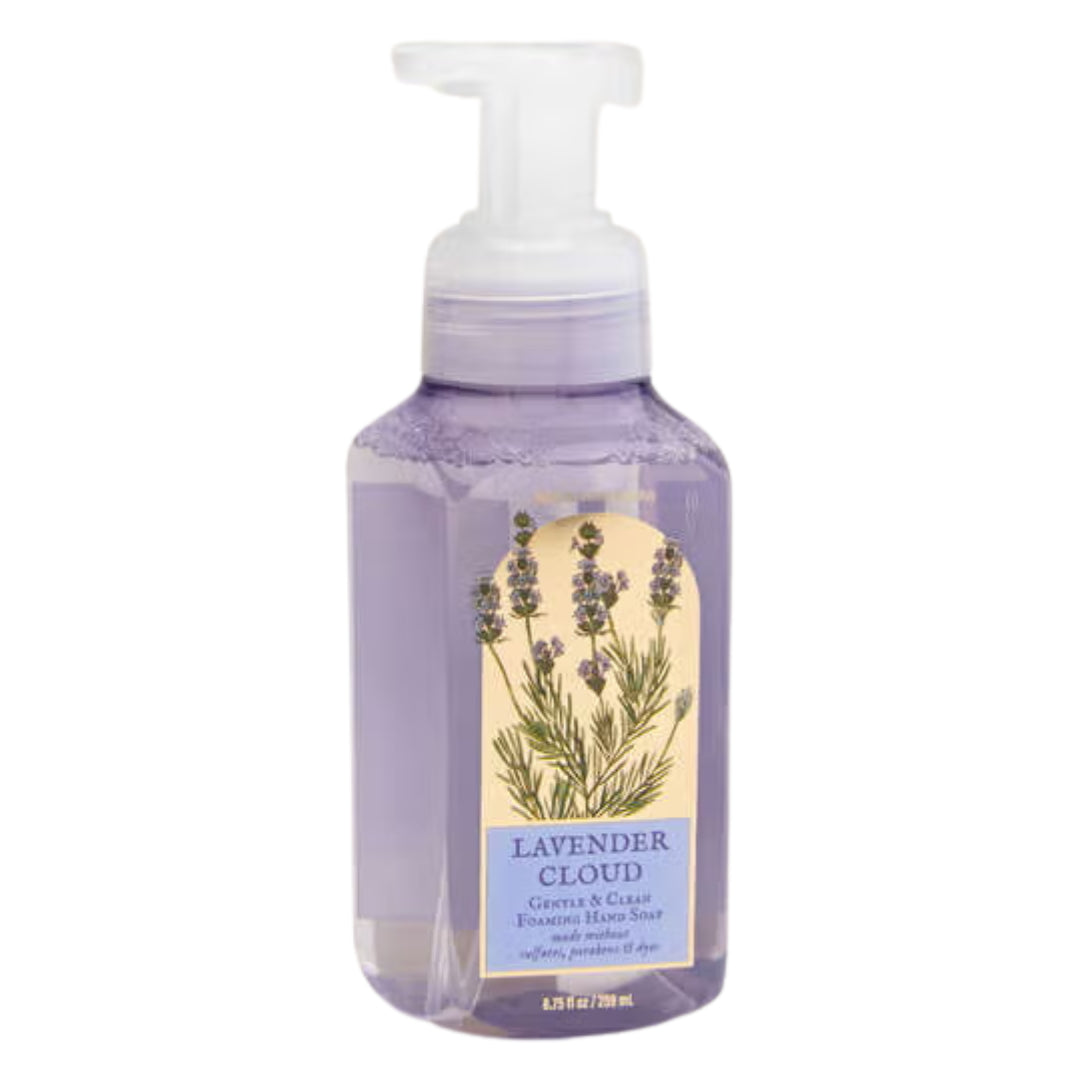 Bath & Body Works Lavender Cloud Gentle & Clean Foaming Hand Soap, 8.75 fl oz