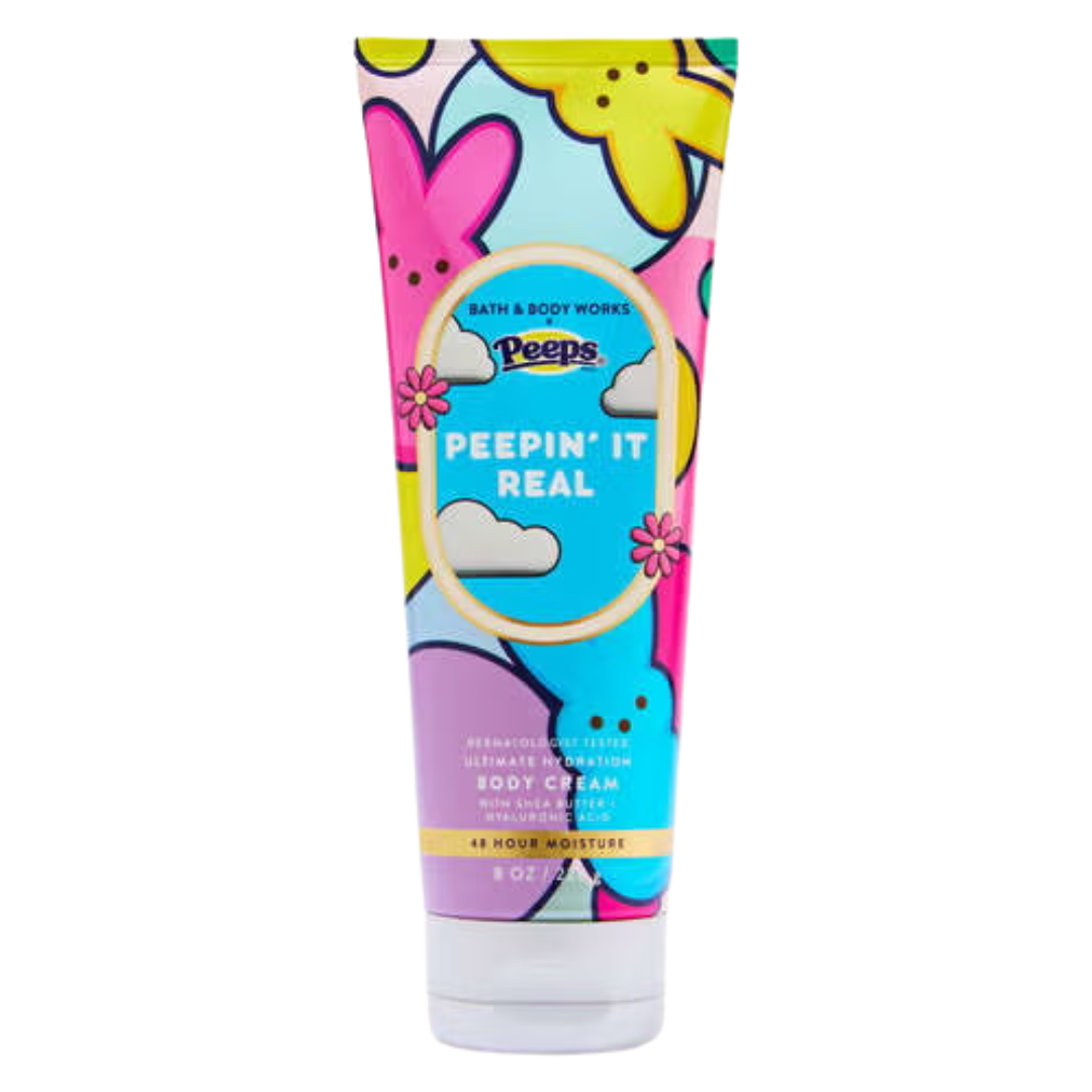 Bath & Body Works Peepin' It Real Ultimate Hydration Body Cream, 8 oz