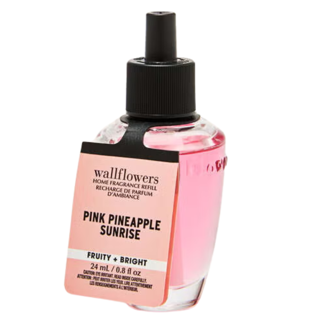 Bath & Body Works Pink Pineapple Sunrise Wallflowers Fragrance Refill, 24 ml