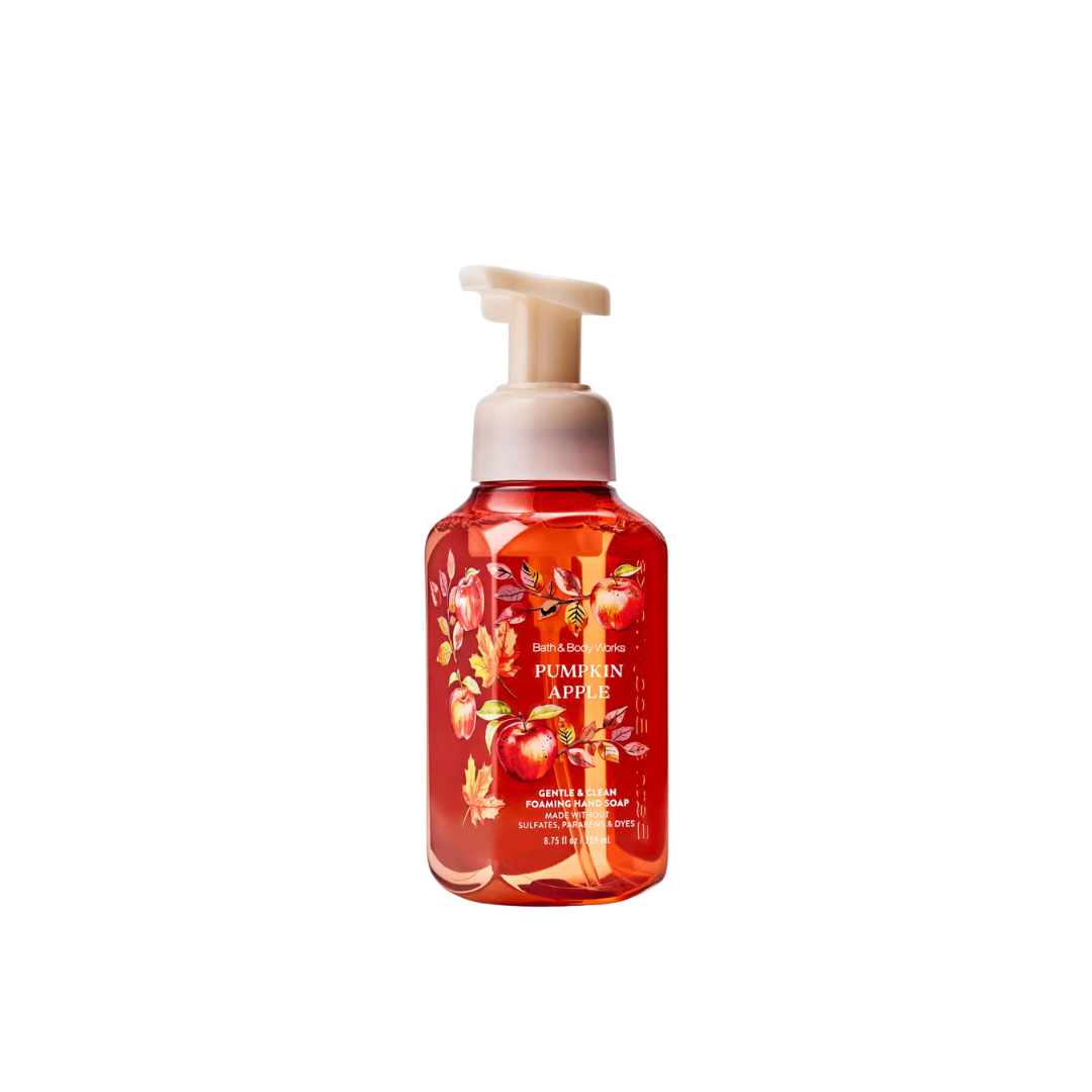 Bath & Body Works Pumpkin Apple Gentle & Clean Foaming Hand Soap, 8.75 fl oz