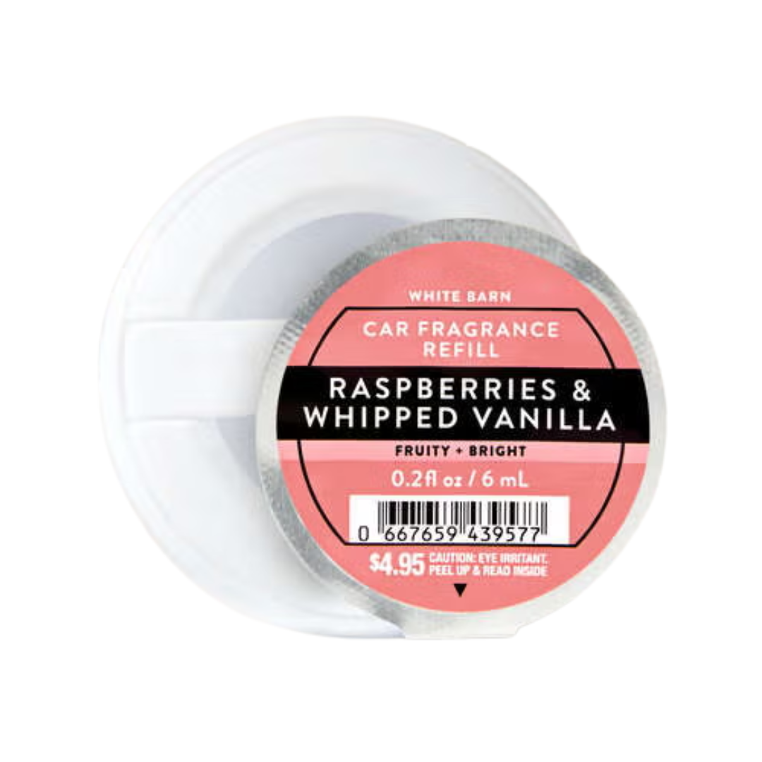 Bath & Body Works Raspberries & Whipped Vanilla Car Fragrance Refill