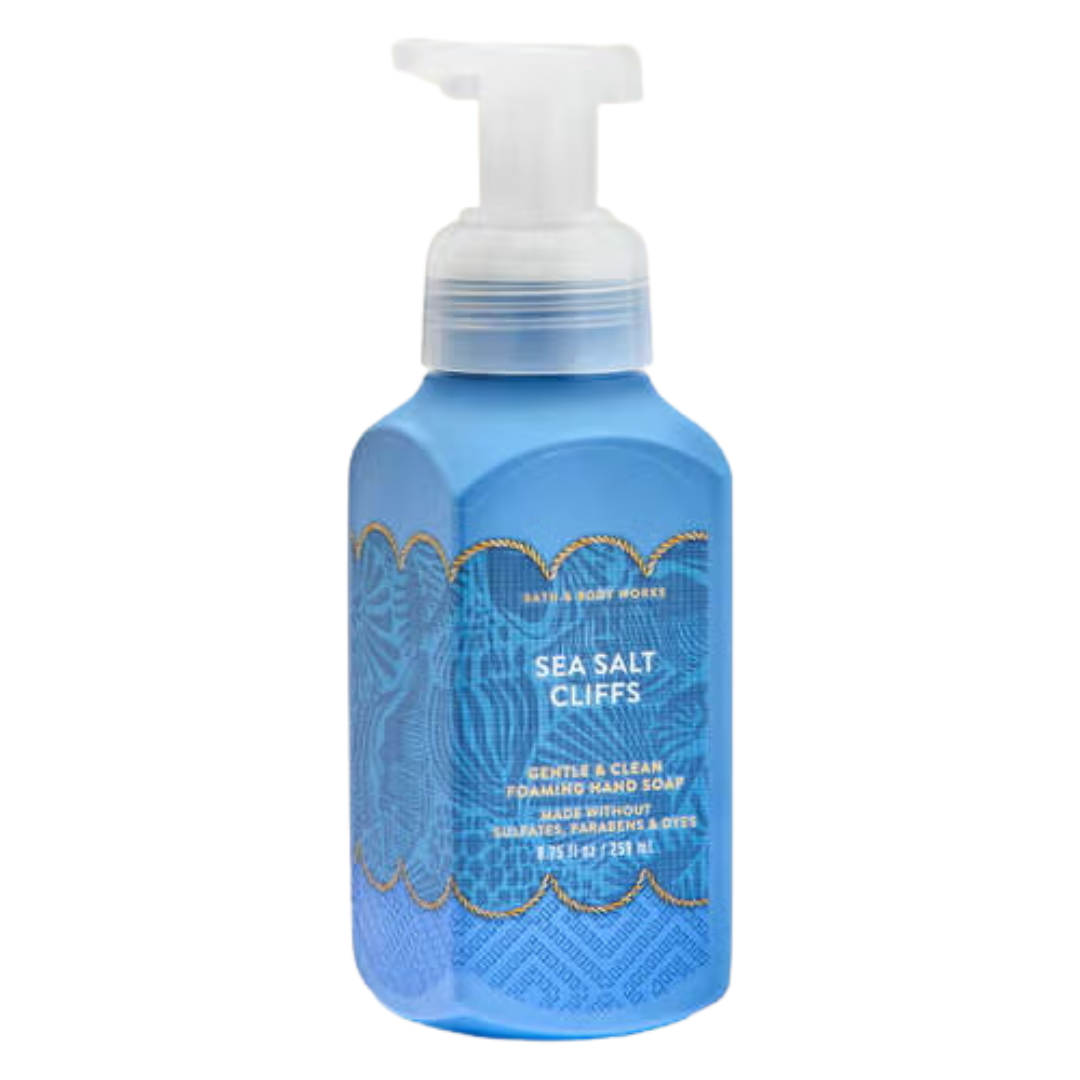 Bath & Body Works Sea Salt Cliffs Gentle & Clean Foaming Hand Soap, 8.75 fl oz