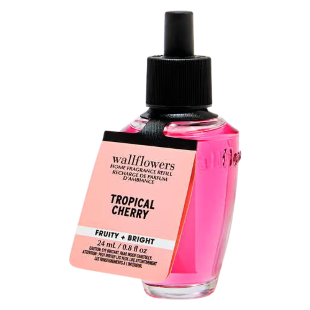 Bath & Body Works Tropical Cherry Wallflowers Fragrance Refill, 24 ml
