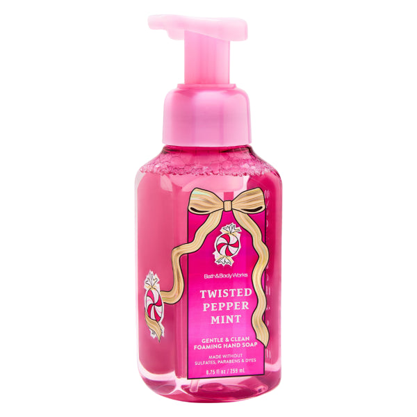Body Works Twisted Peppermint Gentle & Clean Foaming Hand Soap, 8.75 fl oz