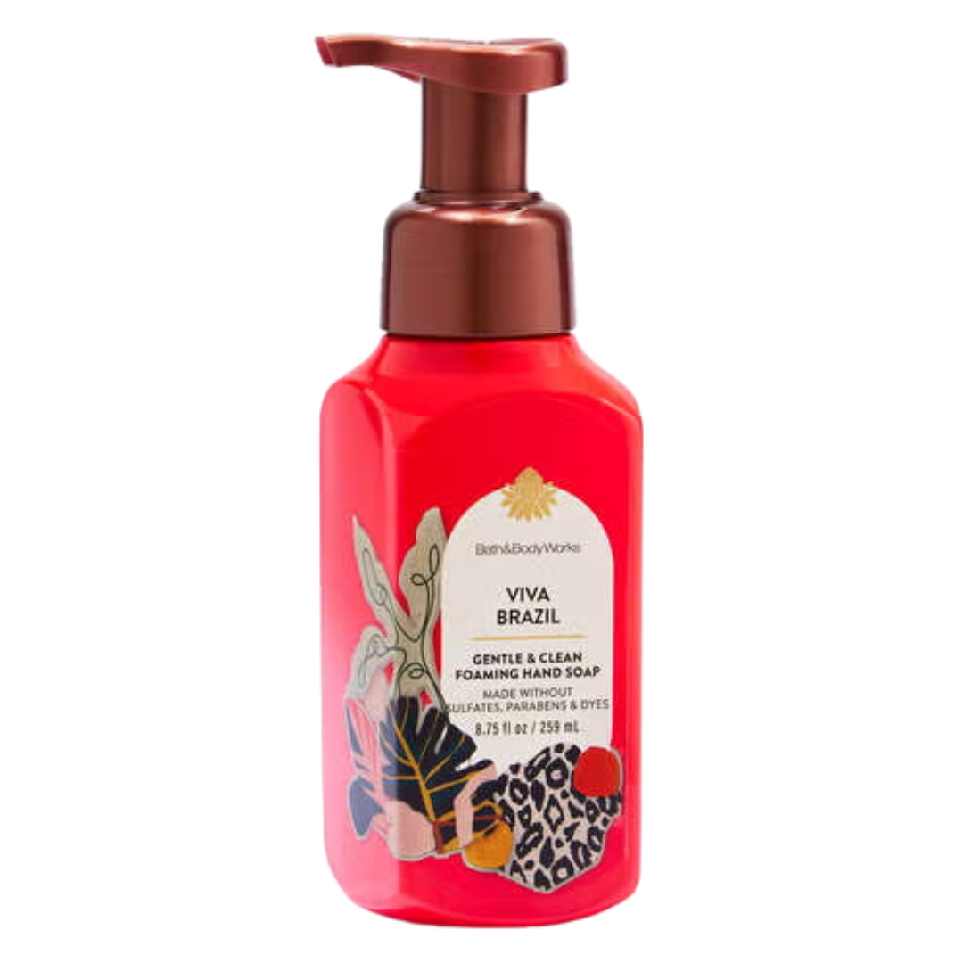 Bath & Body Works Viva Brazil Gentle & Clean Foaming Hand Soap, 8.75 fl oz