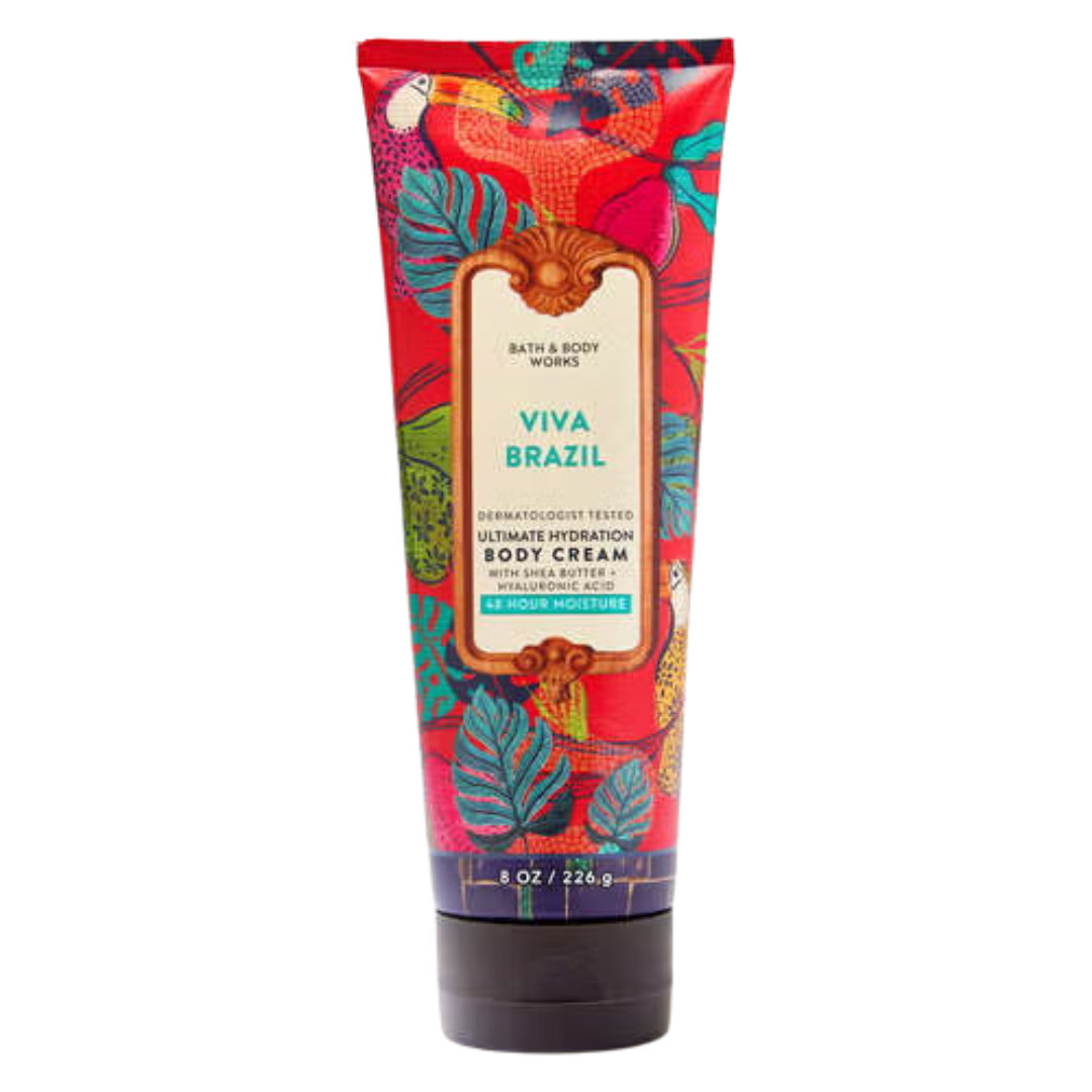 Bath & Body Works Viva Brazil Ultimate Hydration Body Cream, 8 oz