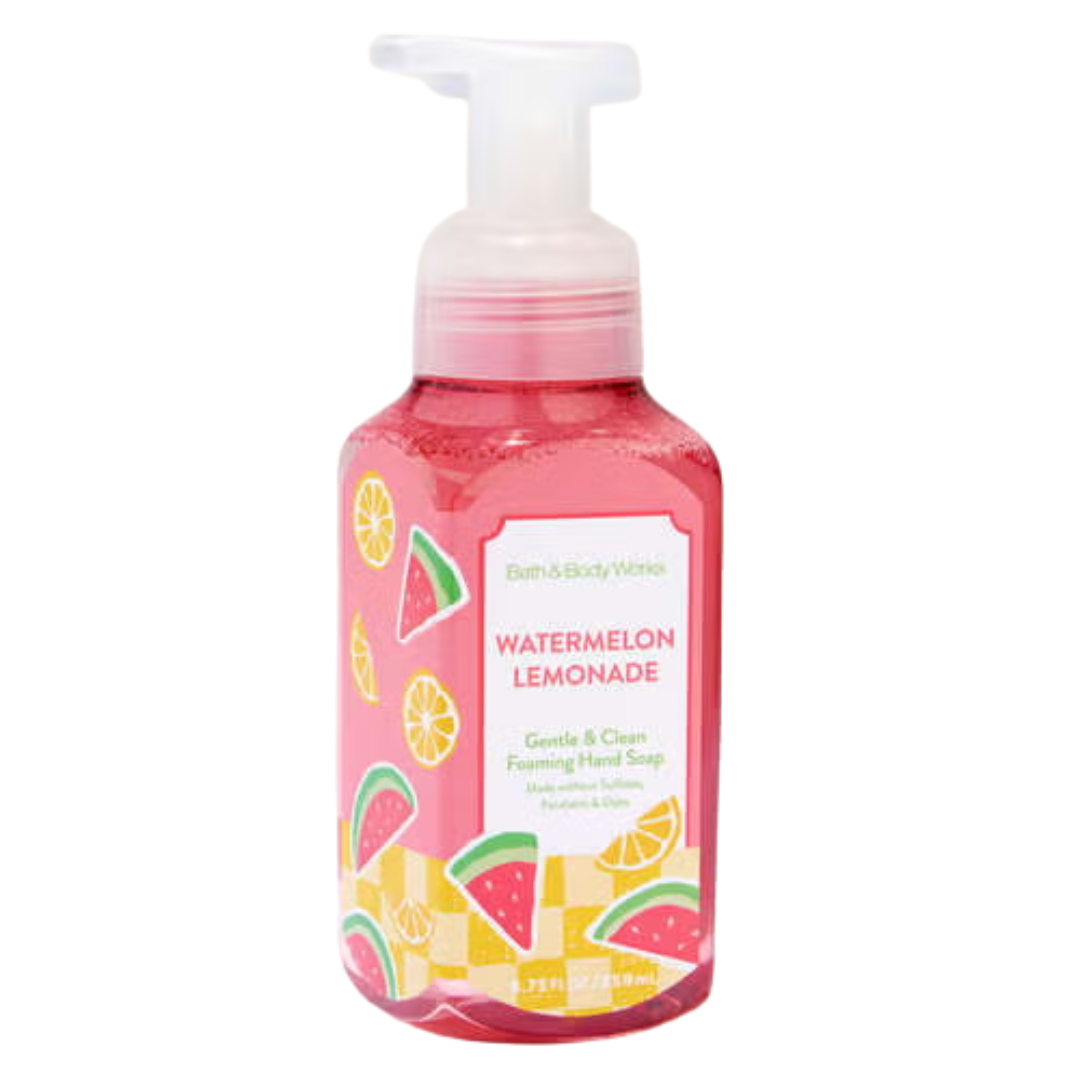 Bath & Body Works Watermelon Lemonade Gentle & Clean Foaming Hand Soap, 8.75 fl oz