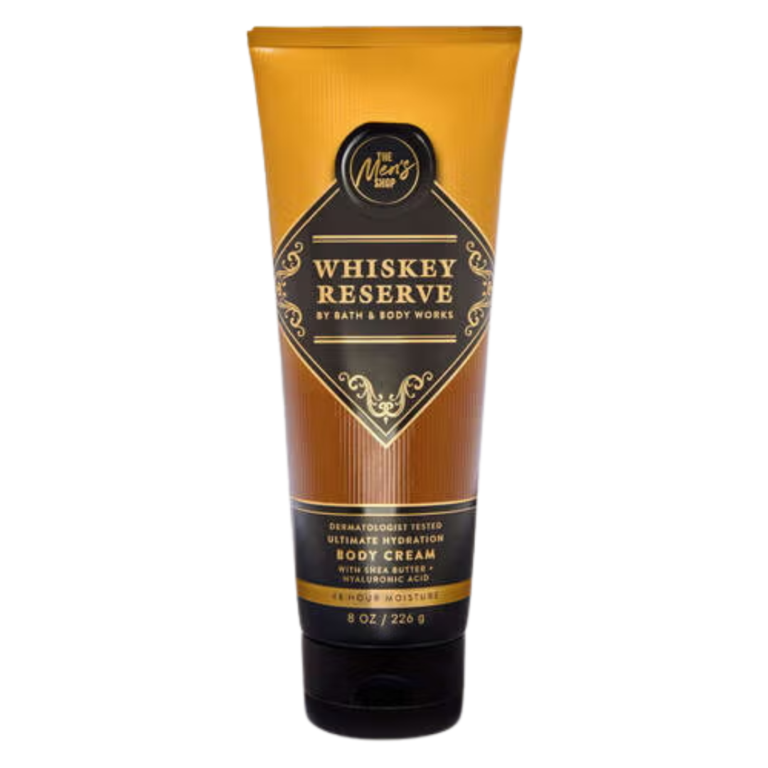 Bath & Body Works Men’s Whiskey Reserve Ultimate Hydration Body Cream, 8 oz