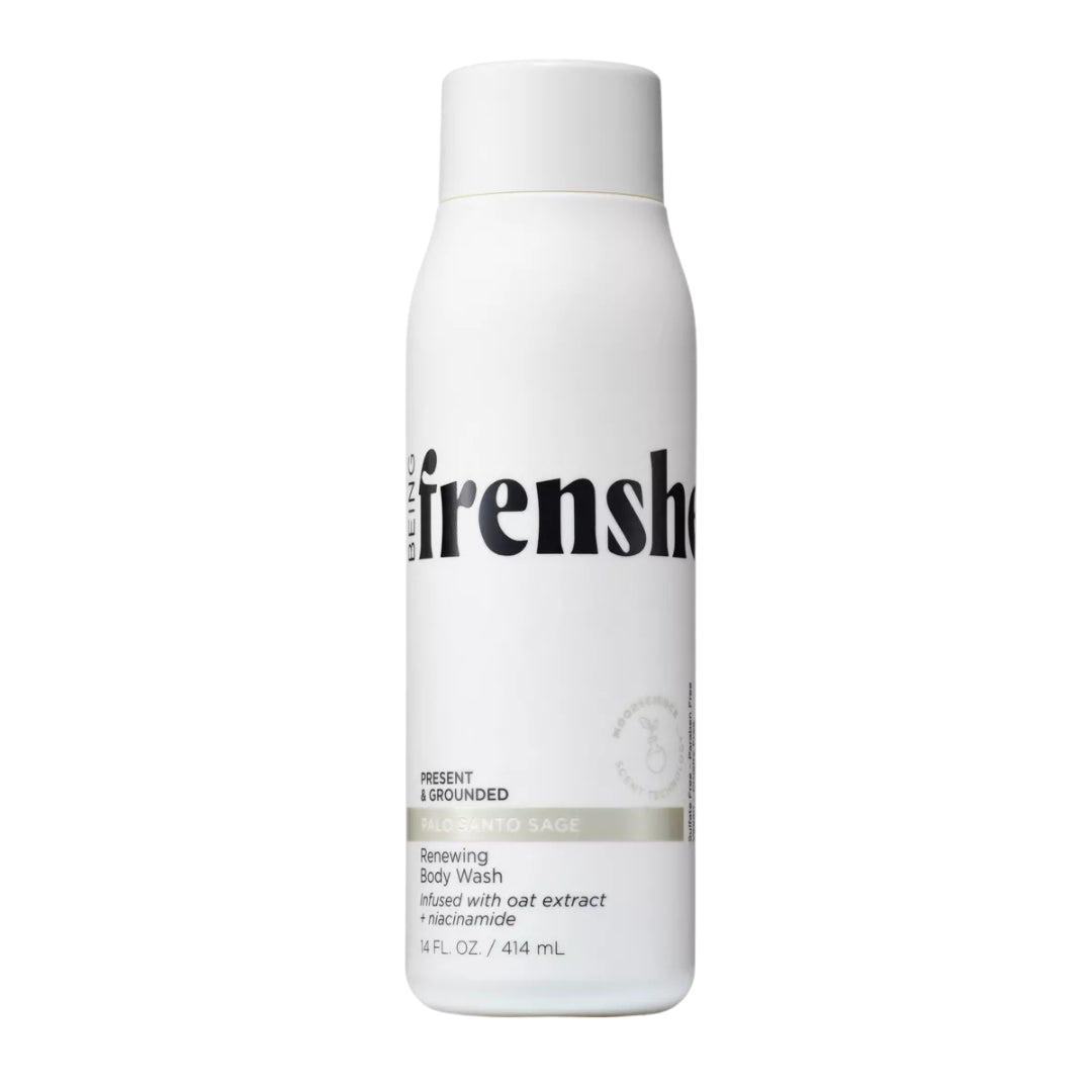 Being Frenshe Renewing and Hydrating Body Wash with Niacinamide – Palo Santo Sage – 14 fl oz