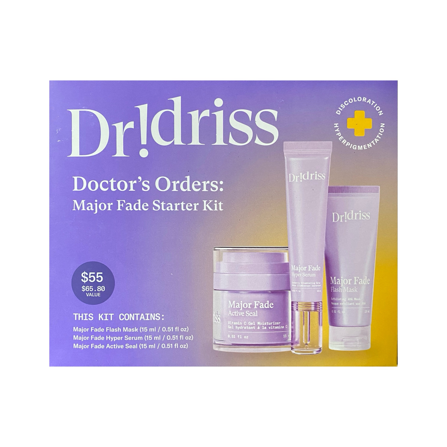 Dr. Idriss Major Fade Dark Spot Starter Kit