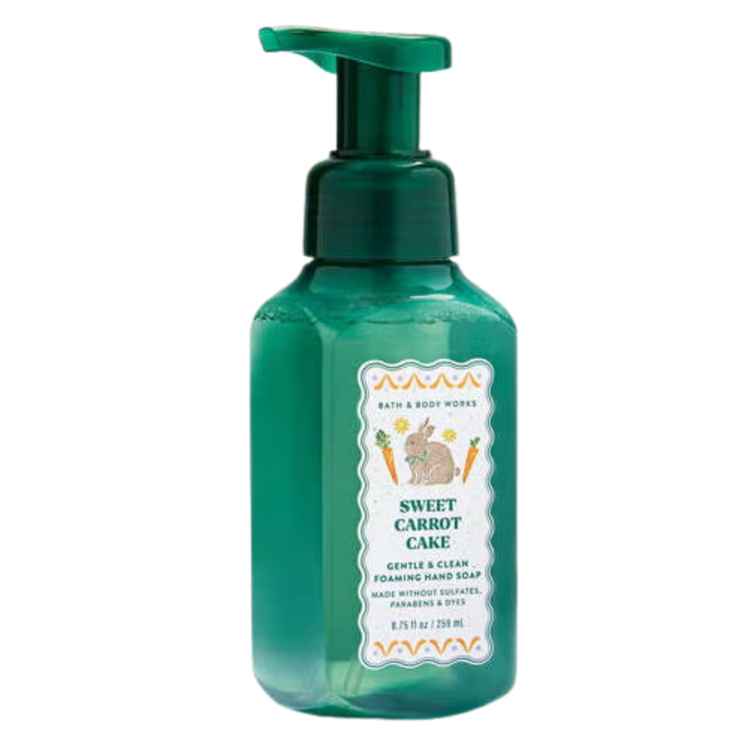 Bath & Body Works Sweet Carrot Cake Gentle & Clean Foaming Hand Soap, 8.75 fl oz