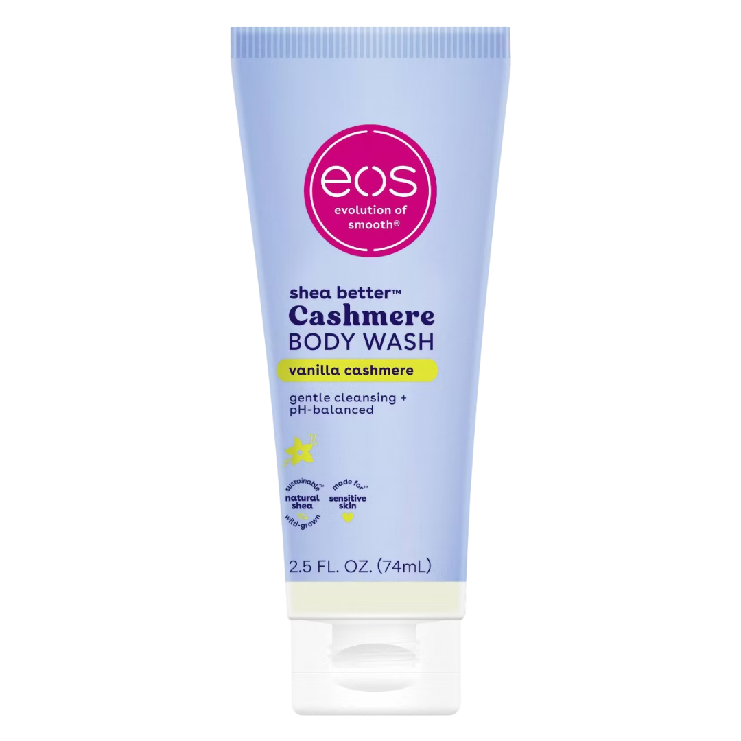 🎁 Free eos Mini Vanilla Cashmere Body Wash Sample, 2.5 fl oz (100% off)