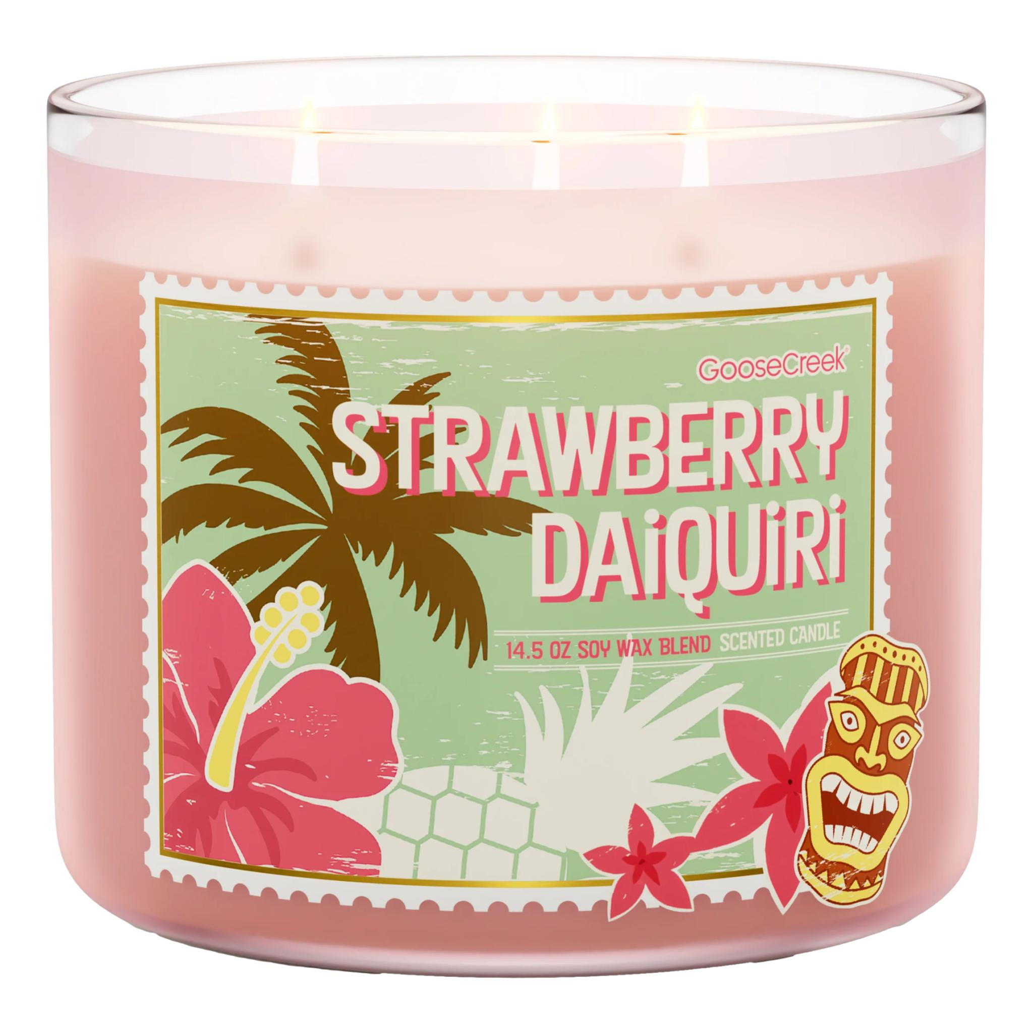 GooseCreek Strawberry Daiquiri 3-Wick Candle
