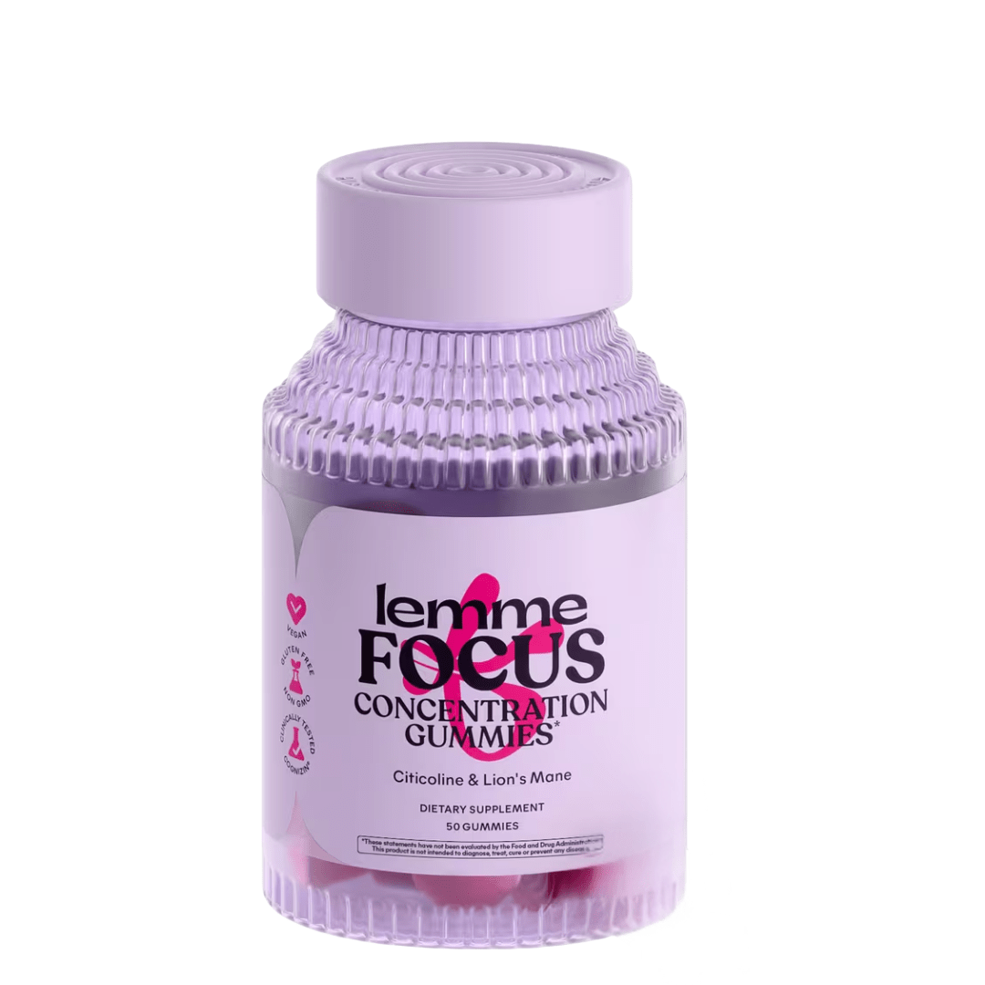 Lemme Focus Concentration Gummies, 50 ct