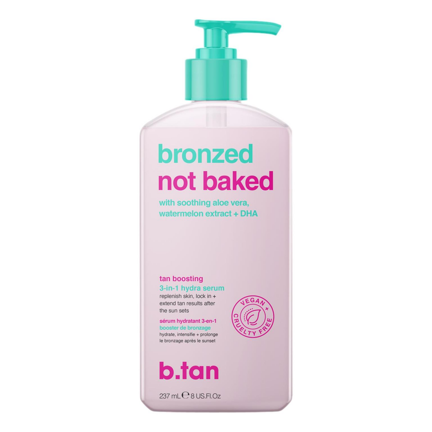 b.tan Bronzed Not Baked Tan Boosting Gel, 8.0 oz