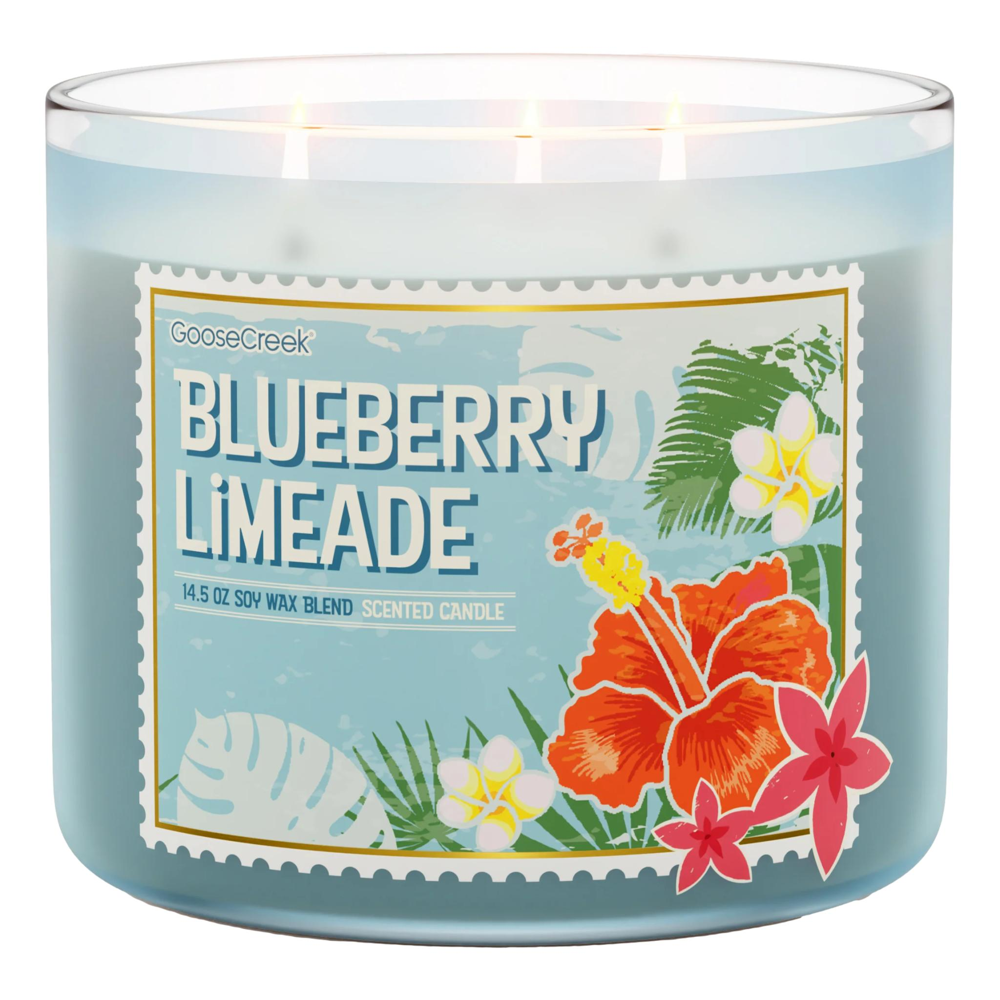 GooseCreek Blueberry Limeade 3-Wick Candle