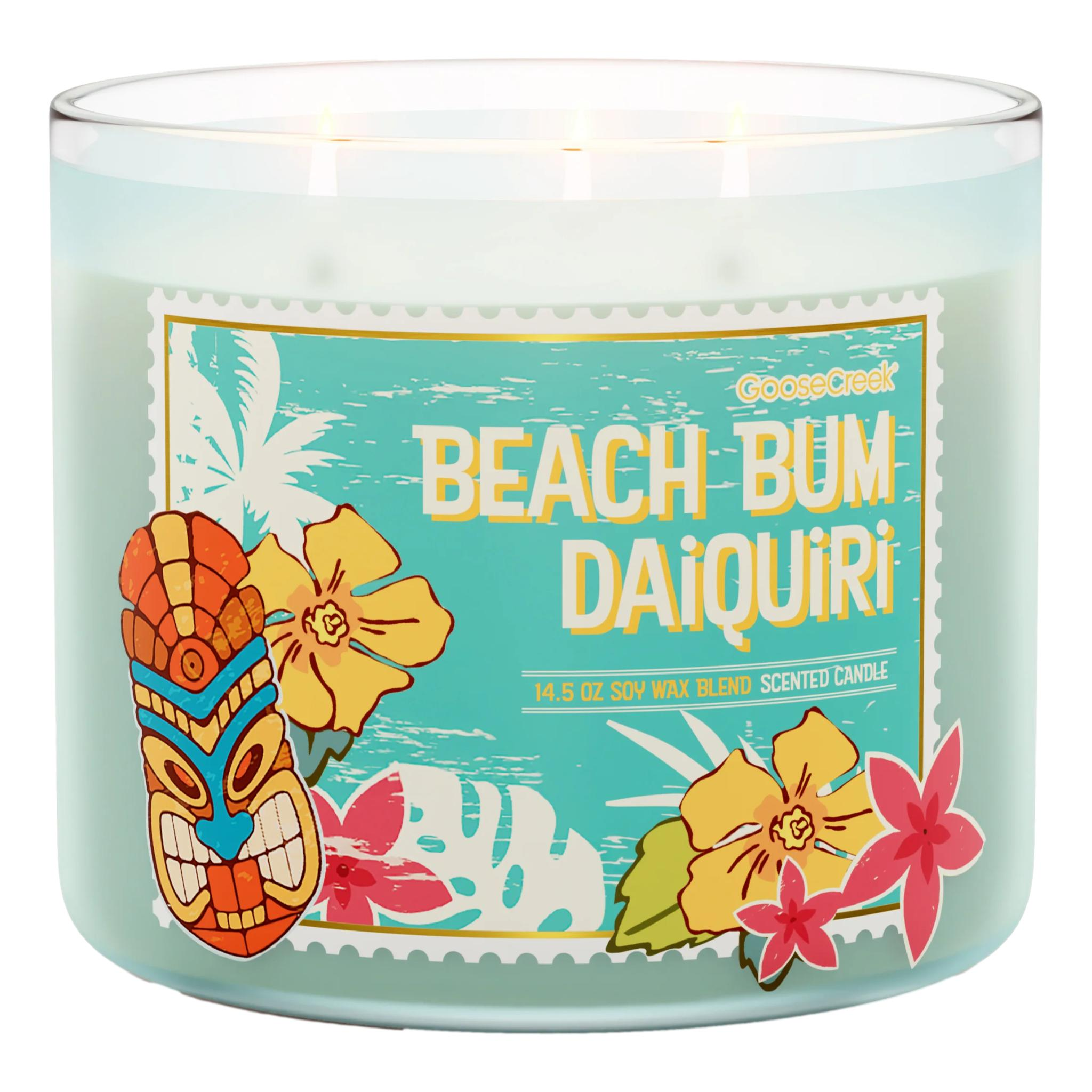 GooseCreek Beach Bum Daiquiri 3-Wick Candle