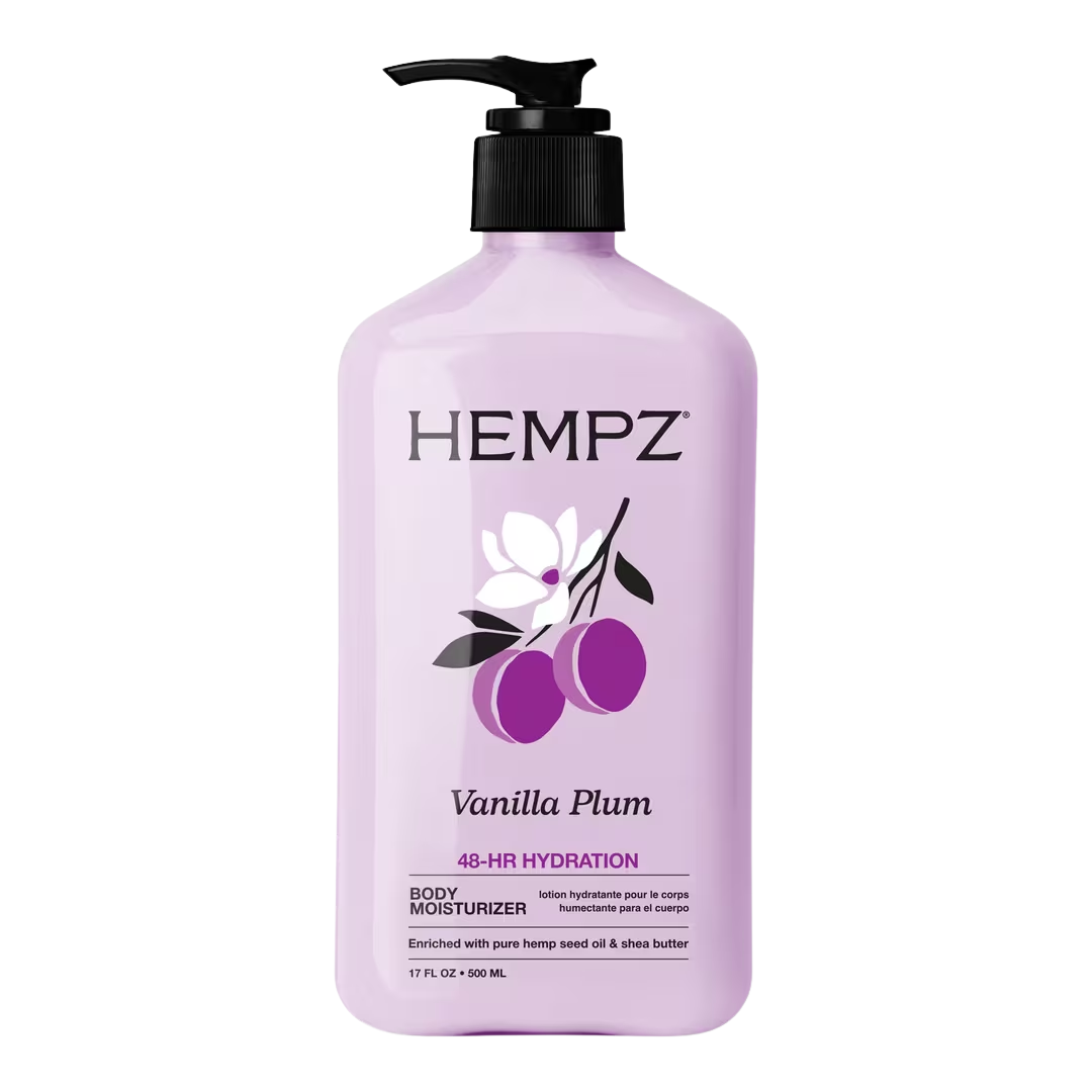 Hempz Vanilla Plum Body Moisturizer, 17 oz