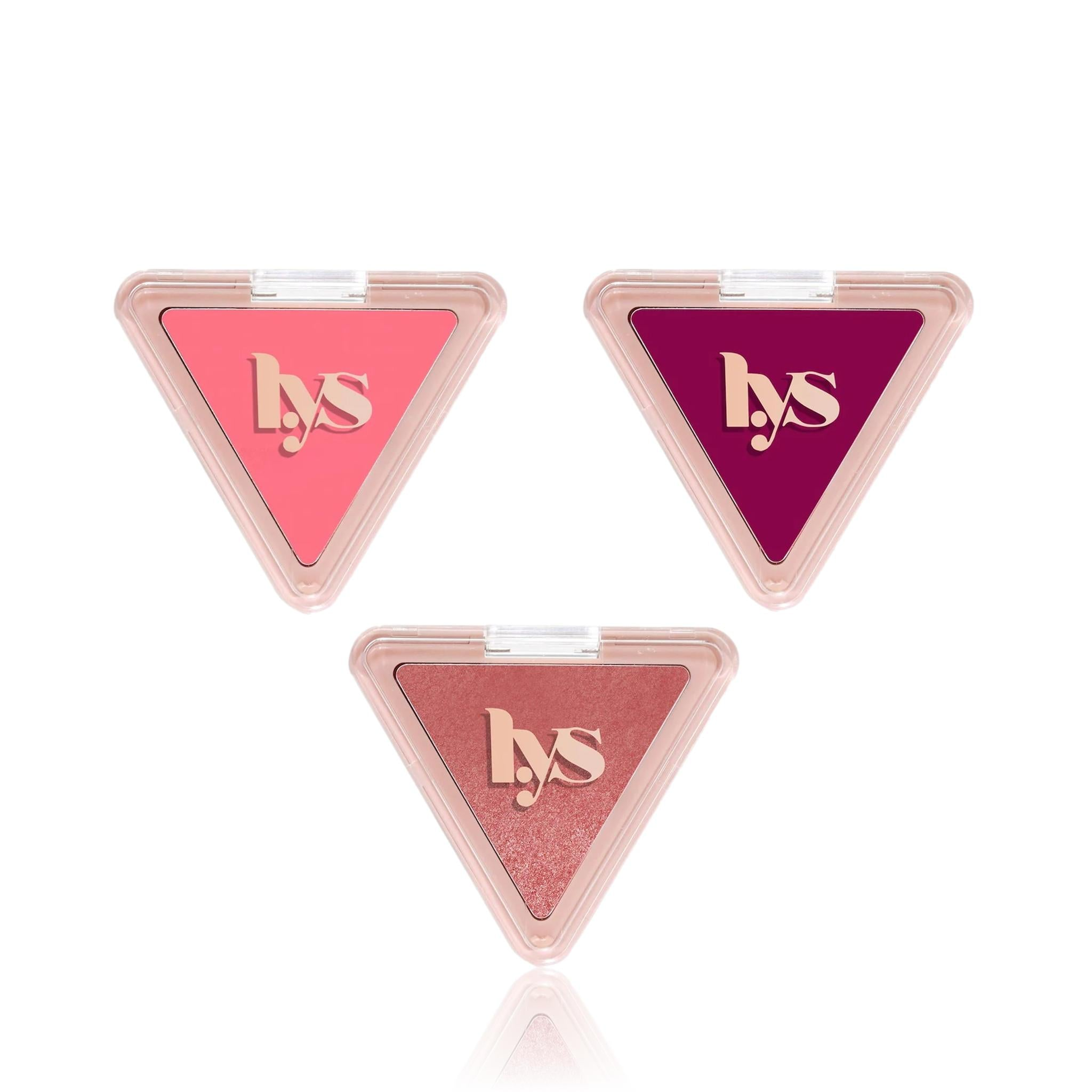 LYS Beauty Mini Higher Standard Deluxe Cream Blush Trio
