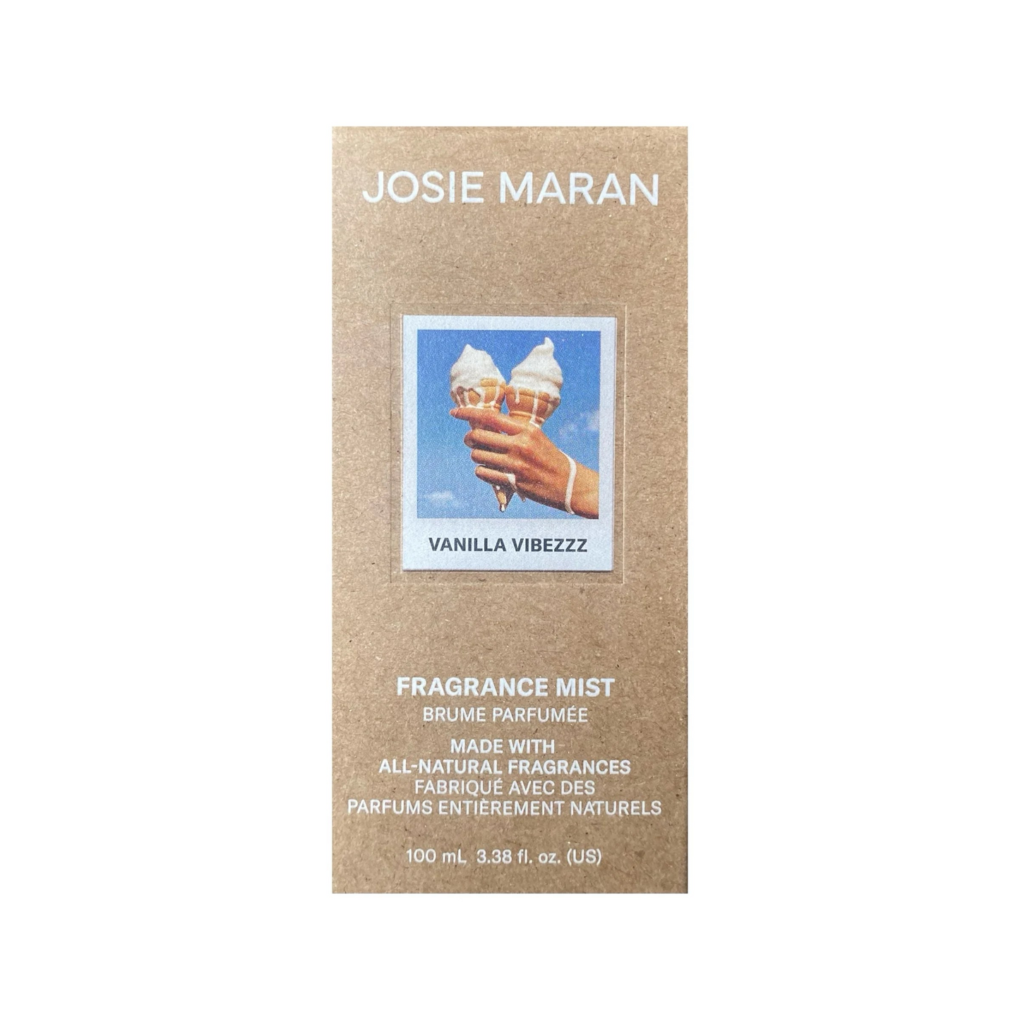 Josie Maran Vanilla Vibezzz Body + Hair Fragrance Mist, 100 ml