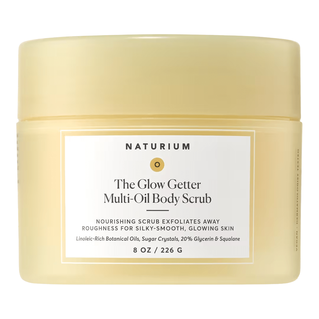 Naturium The Glow Getter Multi-Oil Body Scrub, 8 oz
