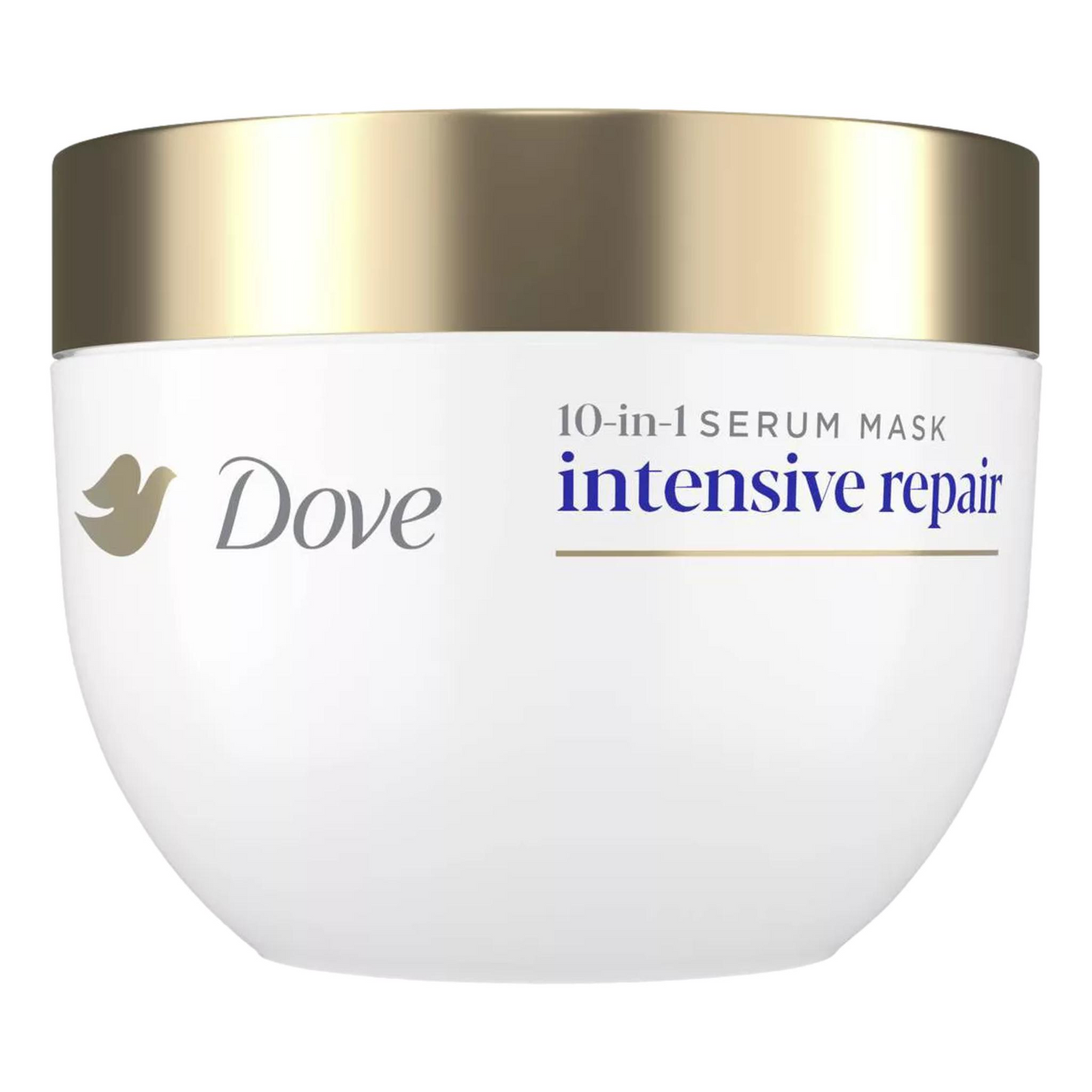 Dove Beauty Intensive Repair Advanced Damage Therapy 10-in-1 Serum Hair Mask with Glutamic Amino Serum, 9.2oz