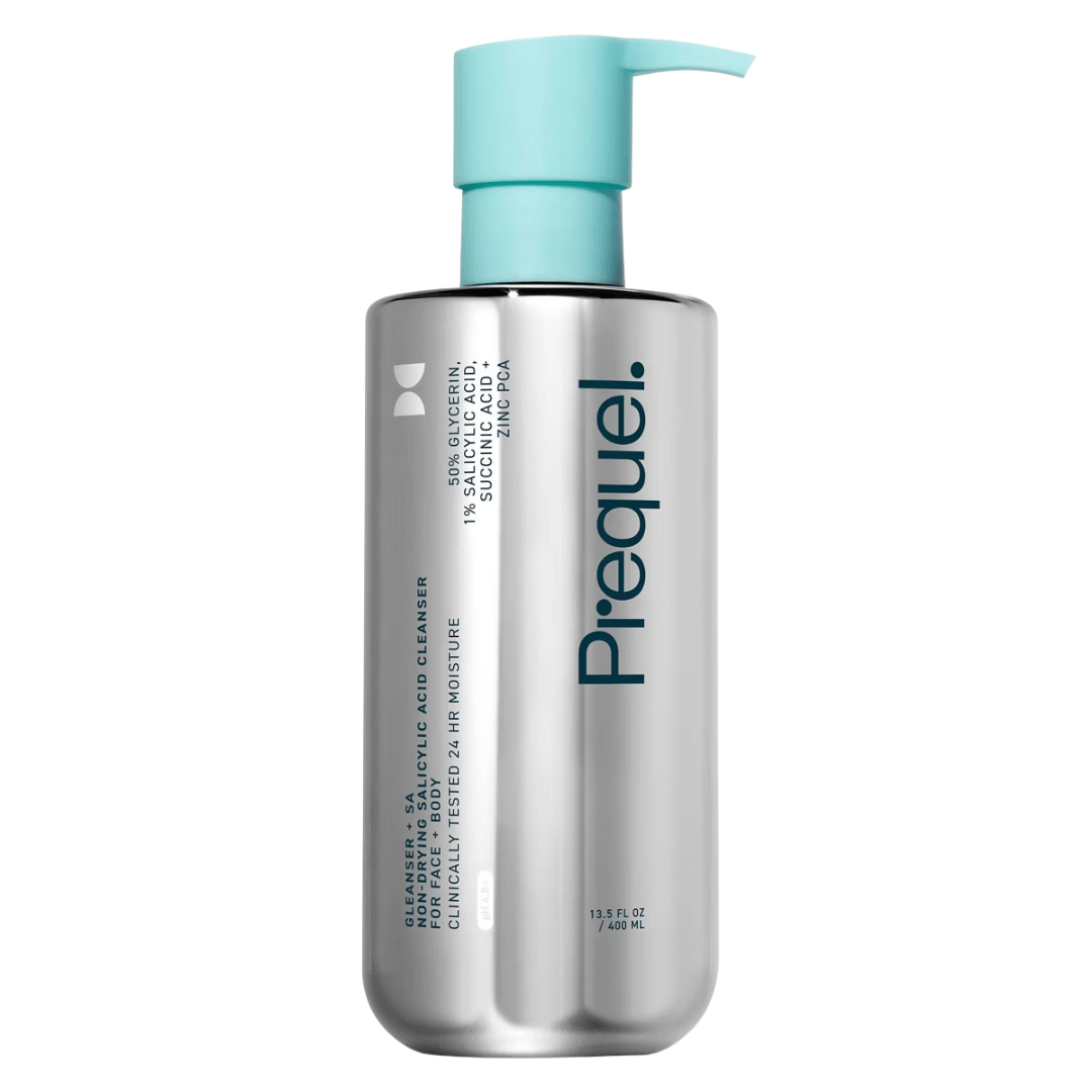 Prequel Gleanser + SA Non-Drying Salicylic Acid Cleanser