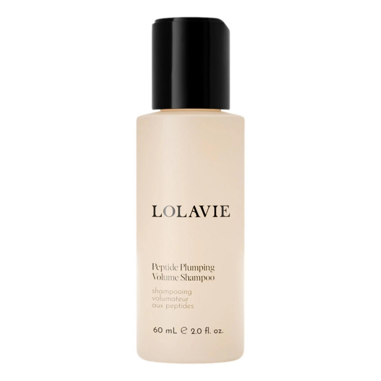 LolaVie Travel Size Peptide Plumping Volume Shampoo, 2.0 oz