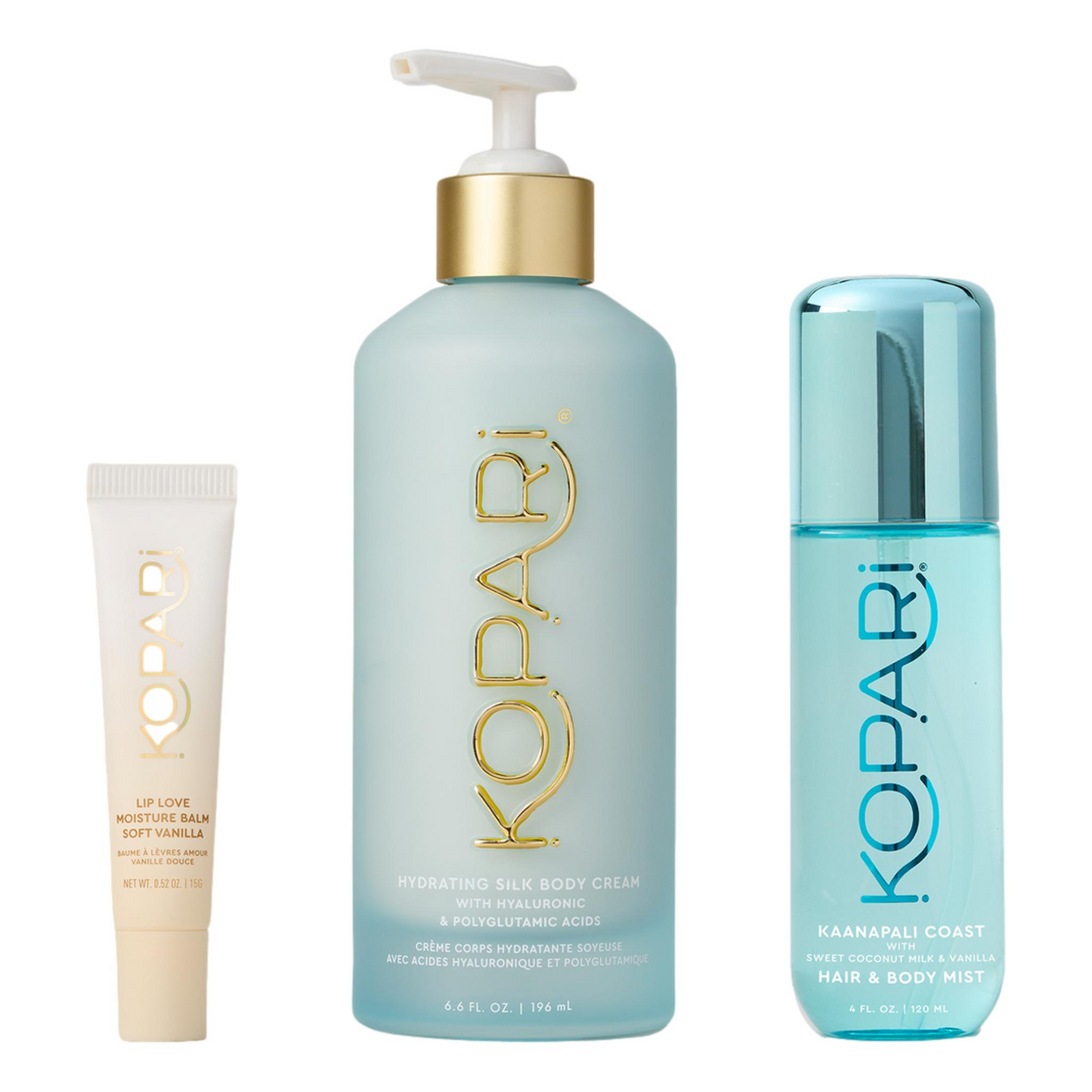 Kopari Beauty Soft & Silky Body & Lip Kit