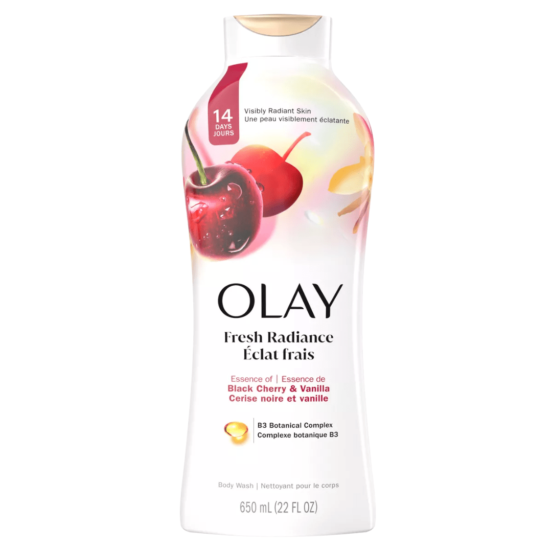 Olay Fresh Outlast Black Cherry & Vanilla Body Wash – 22 fl oz
