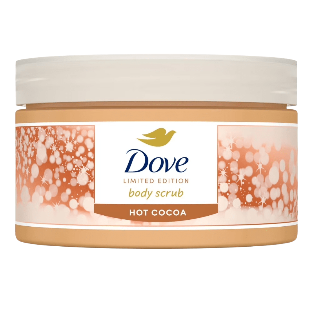 Dove Mini Body Scrub, Hot Cocoa, 3.5 oz