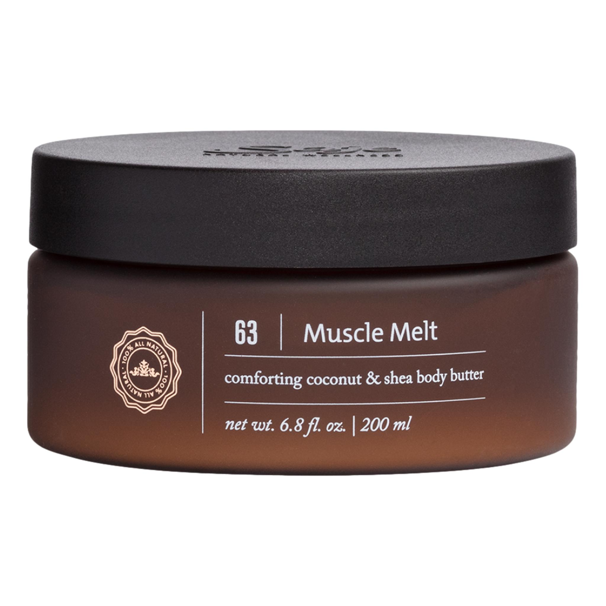 Saje Natural Wellness Muscle Melt Comforting Coconut & Shea Body Butter, 6.8 oz