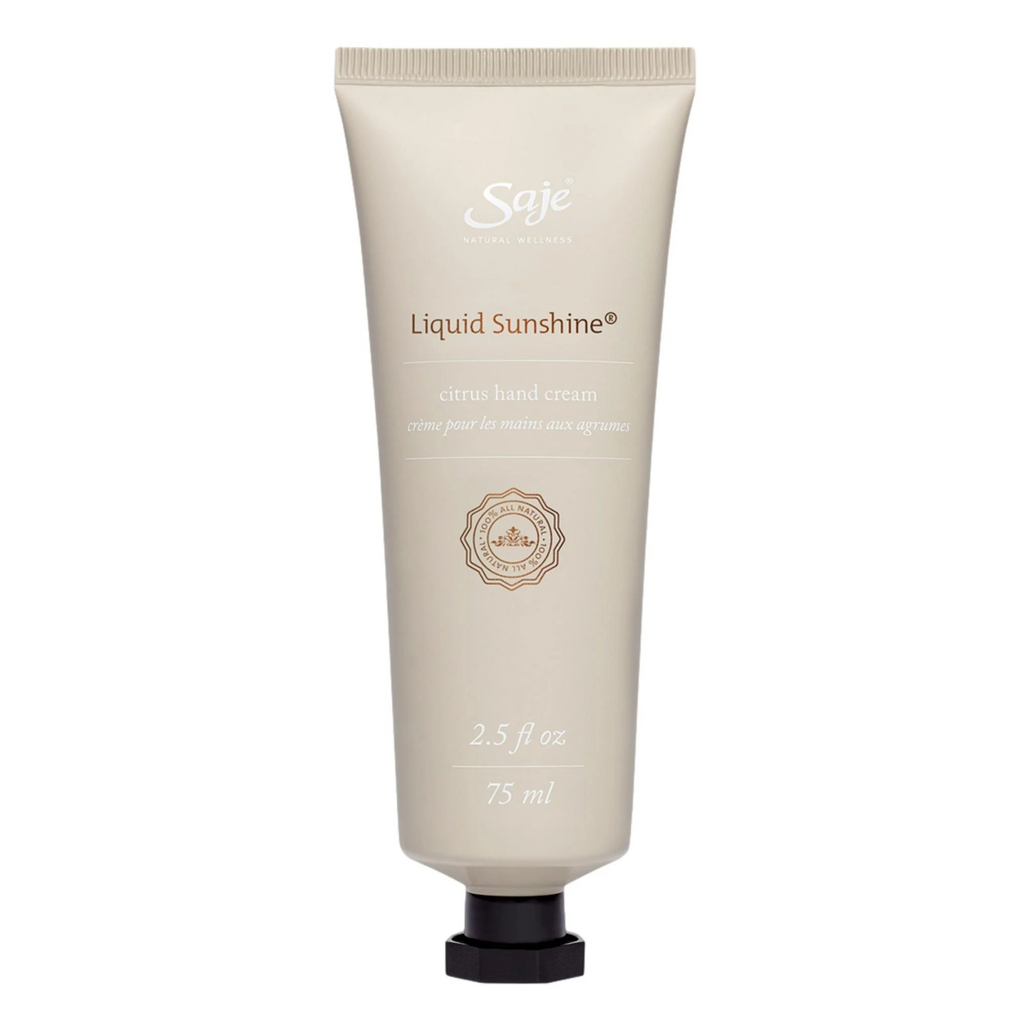Saje Natural Wellness Liquid Sunshine Citrus Hand Cream, 2.5 oz