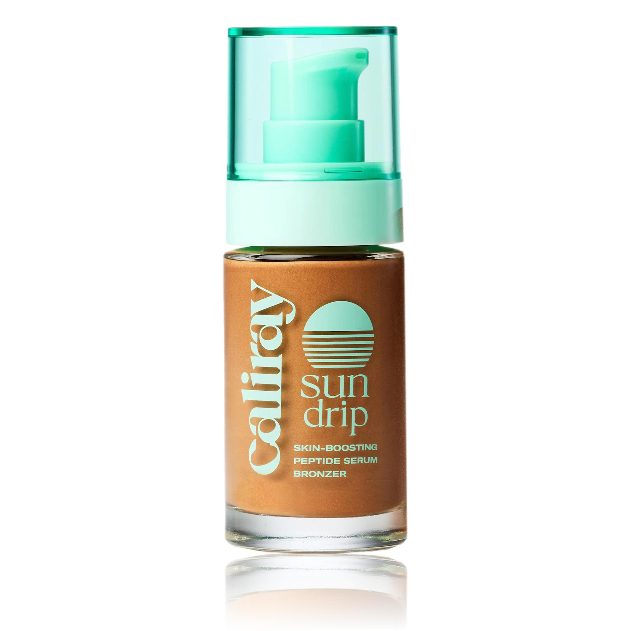 CALIRAY Sundrip Luminous Liquid Bronzer with Hyaluronic Acid + Peptides, 30 ml