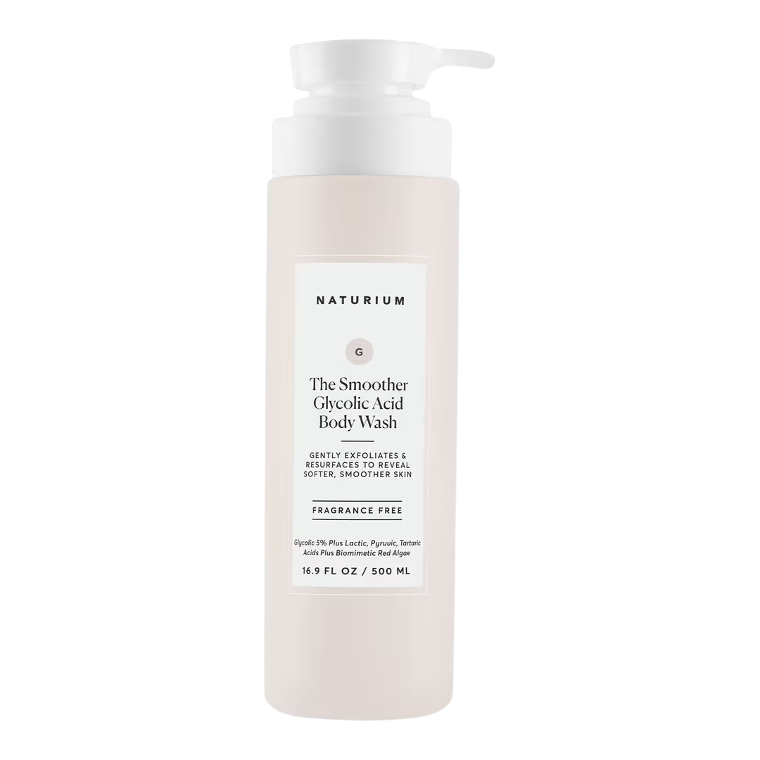 Naturium The Smoother Glycolic Acid Exfoliating Body Wash, 16.9 oz