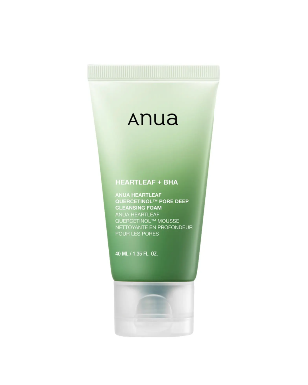ANUA Travel Size Heartleaf Quercetinol Pore Deep Cleansing Foam, 1.35 oz