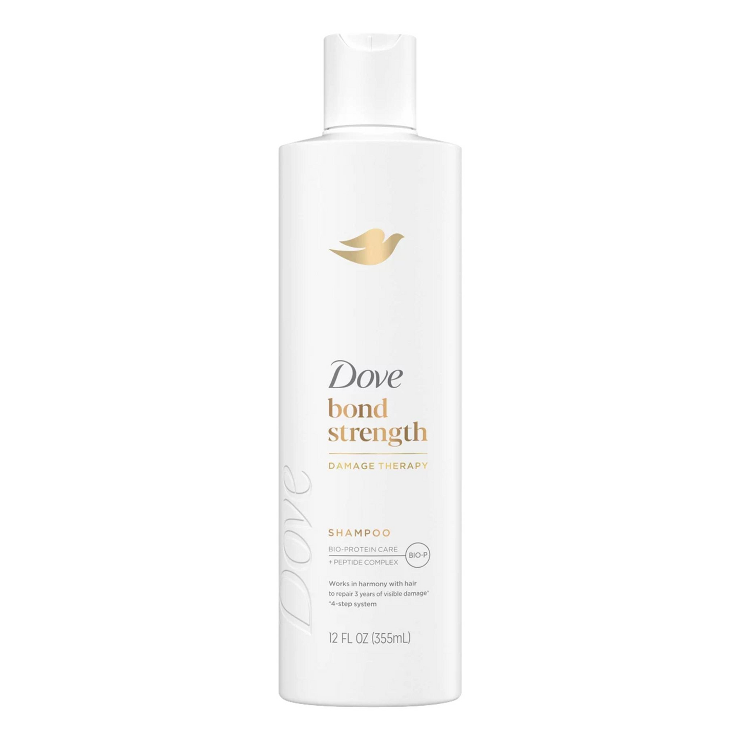 Dove Beauty Bond Strength Peptide Complex Hair Care Shampoo, 12 fl oz