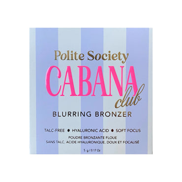 Polite Society Cabana Club Talc-Free Blurring Bronzer, 0.17 oz