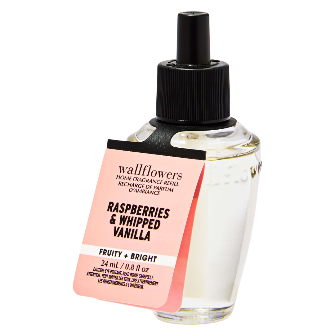 Bath & Body Works Raspberries & Whipped Vanilla Wallflowers Fragrance Refill, 24ml