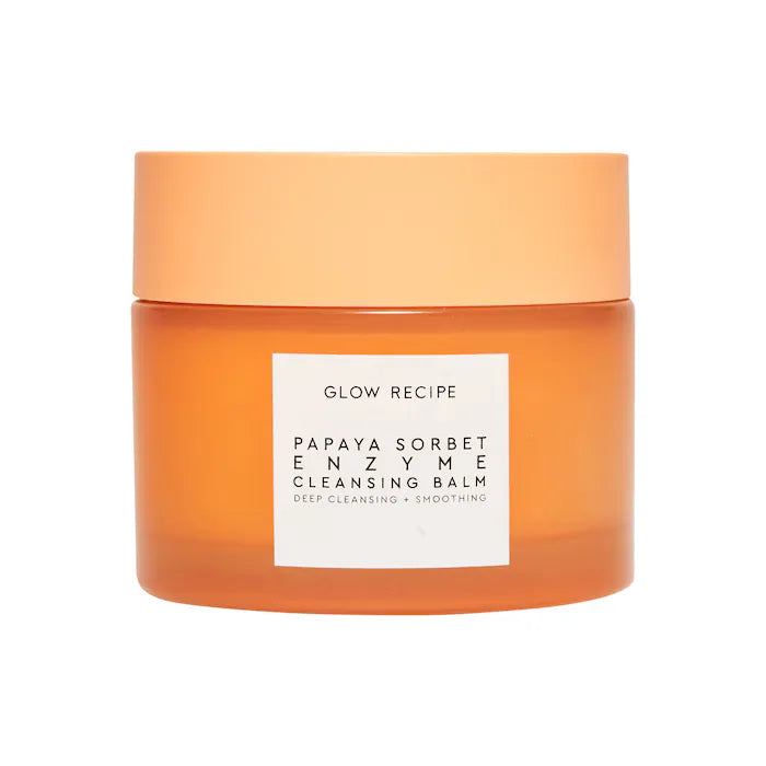 Glow Recipe Papaya Sorbet Smoothing Enzyme Cleansing Balm & Makeup Remover, 100 mL